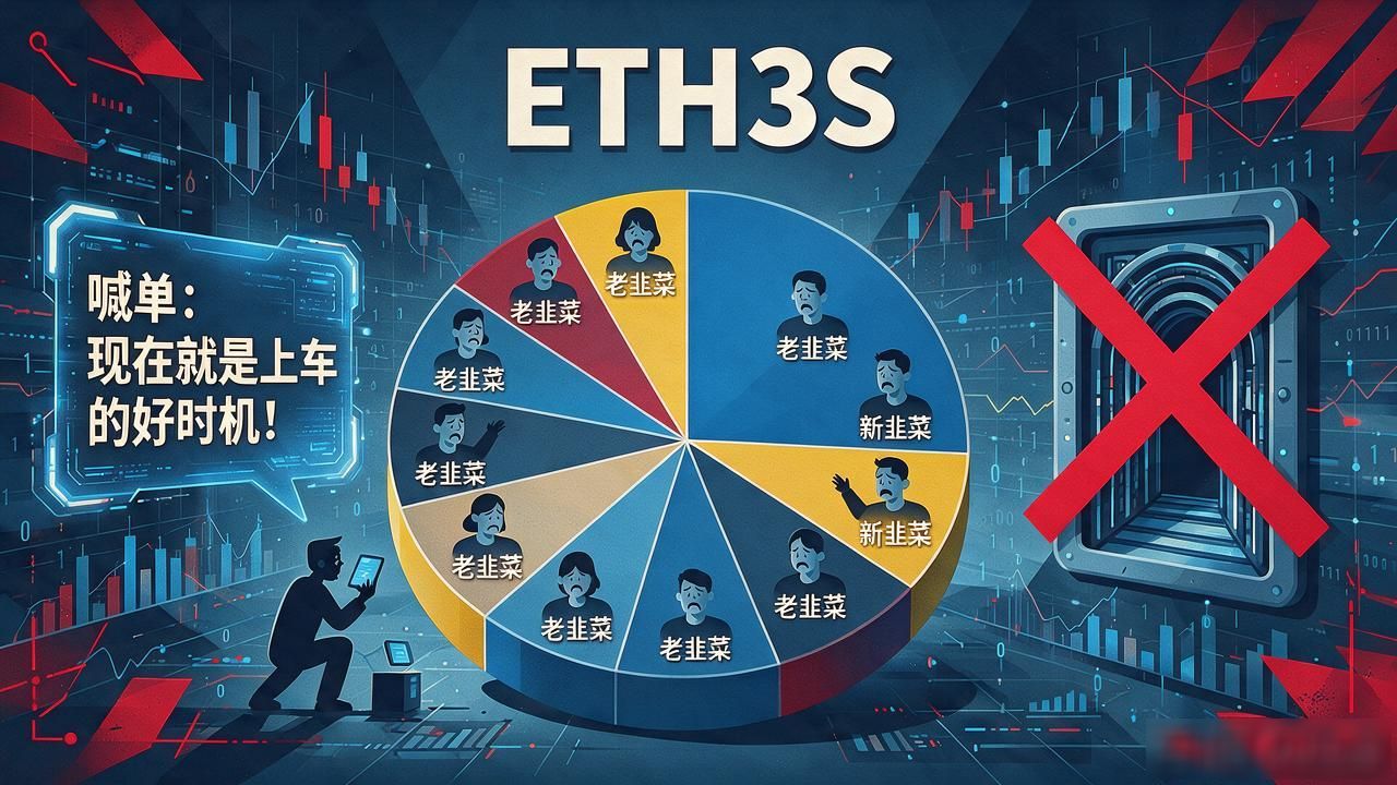 想入数字货币ETH3S这个坑?老韭菜给你提个醒,别急着掏钱