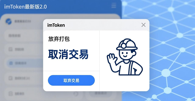 imToken最新版2.0如何取消交易 一招让矿工放弃打包