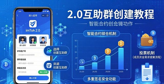 imToken 2.0建互助群：三步快速上手
