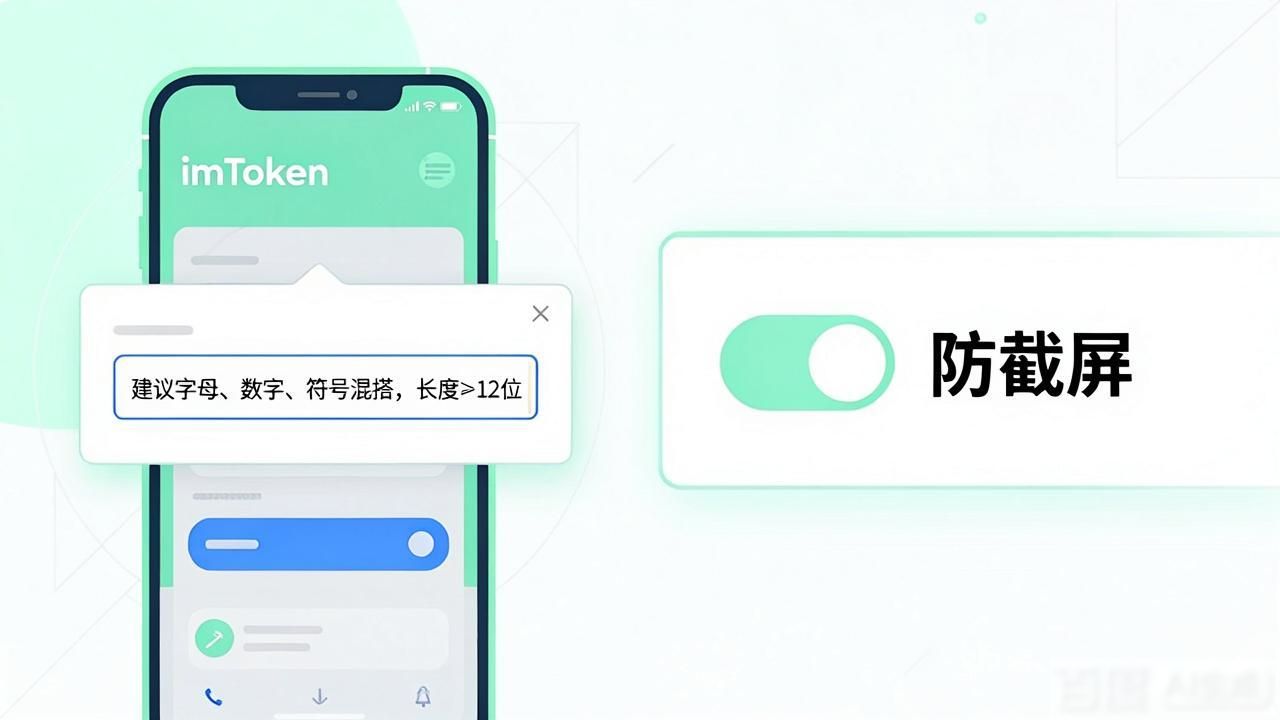下载imToken后，这5步账户安全设置别落下