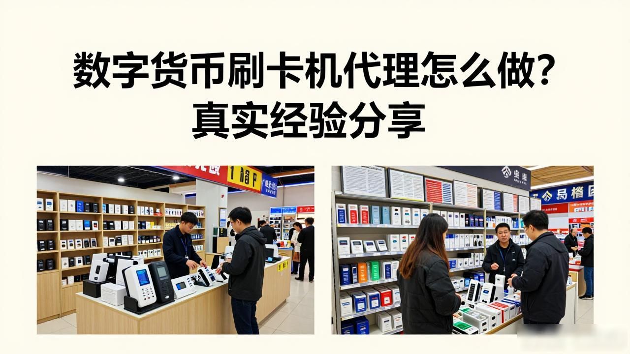 数字货币刷卡机代理怎么做？真实经验分享
