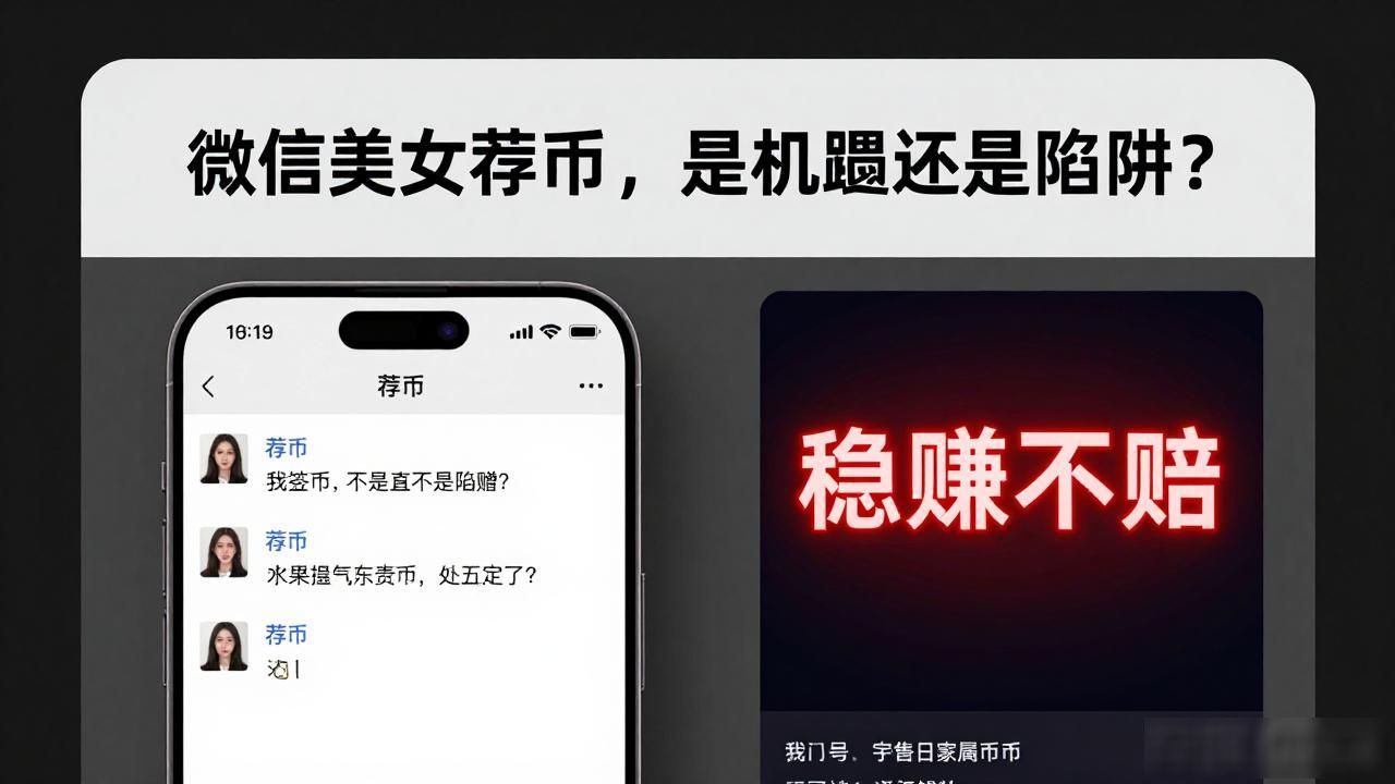 微信美女荐币，是机遇还是陷阱？