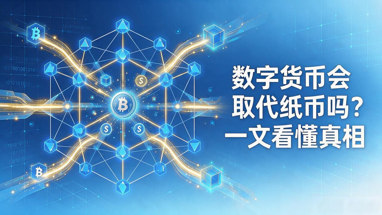 数字货币会取代纸币吗?一文看懂真相
