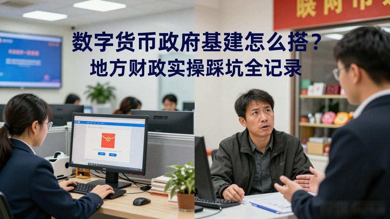 数字货币政府基建怎么搭？地方财政实操踩坑全记录
