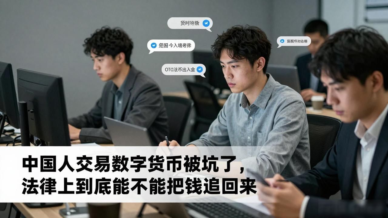 中国人交易数字货币被坑了，法律上到底能不能把钱追回来
