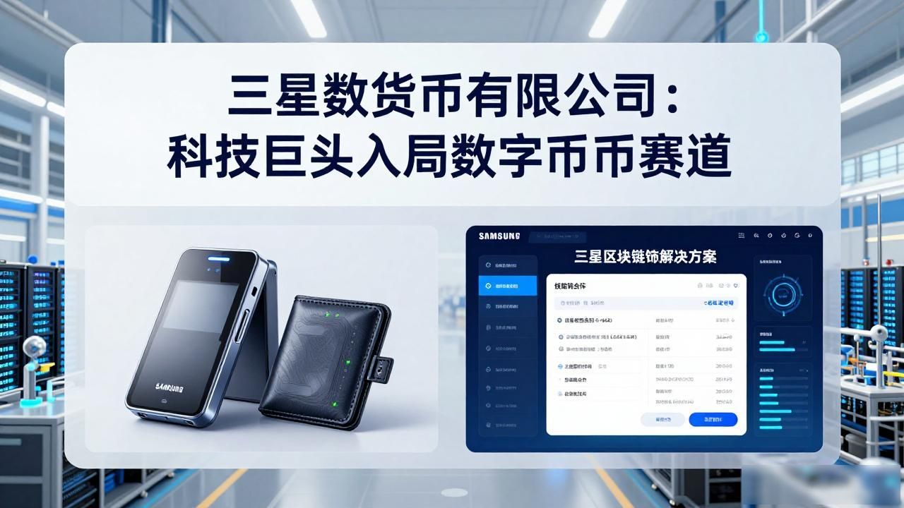 三星数字货币有限公司：科技巨头入局数字货币赛道