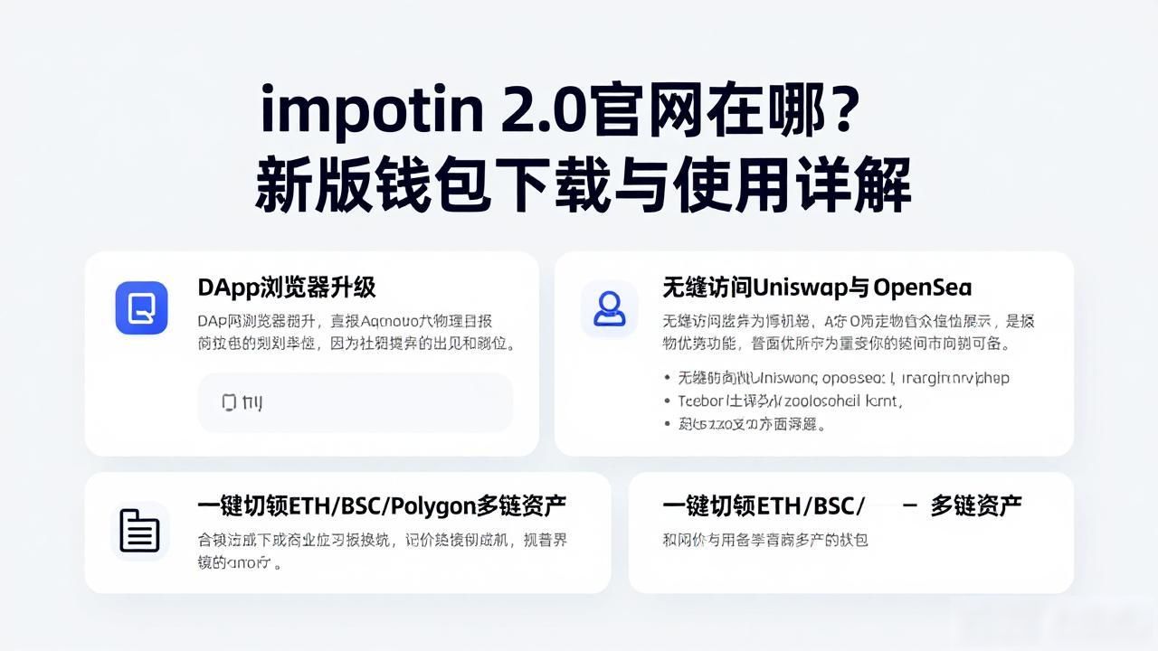 imtoken 2.0官网在哪？新版钱包下载与使用详解