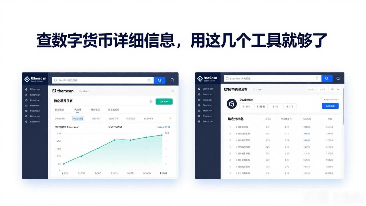 查数字货币详细信息,用这几个工具就够了