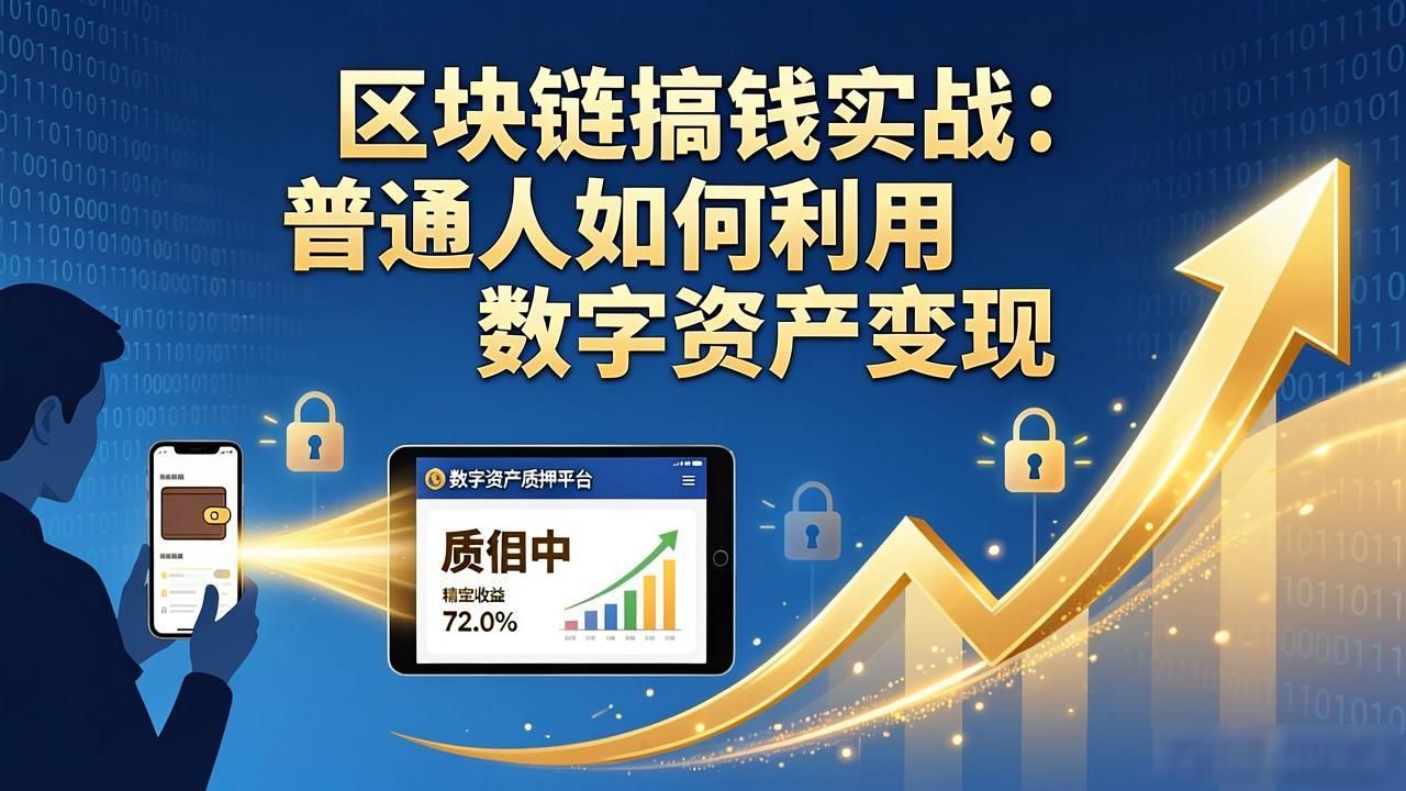 区块链搞钱实战：普通人如何利用数字资产变现