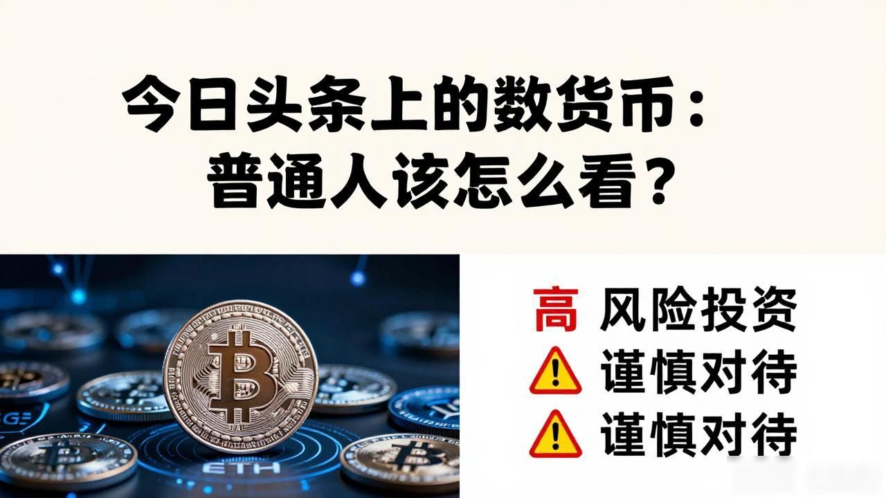 今日头条上的数字货币：普通人该怎么看？
