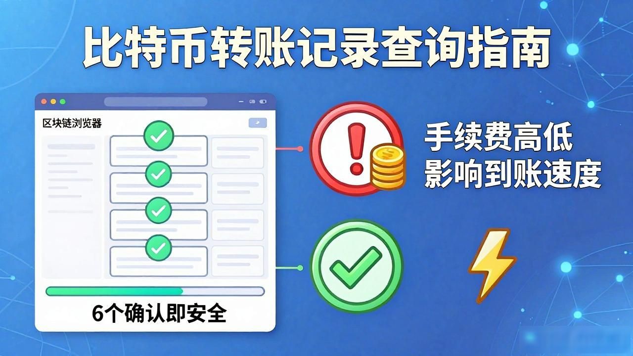怎么查比特币转账记录?新手必看的区块查询指南