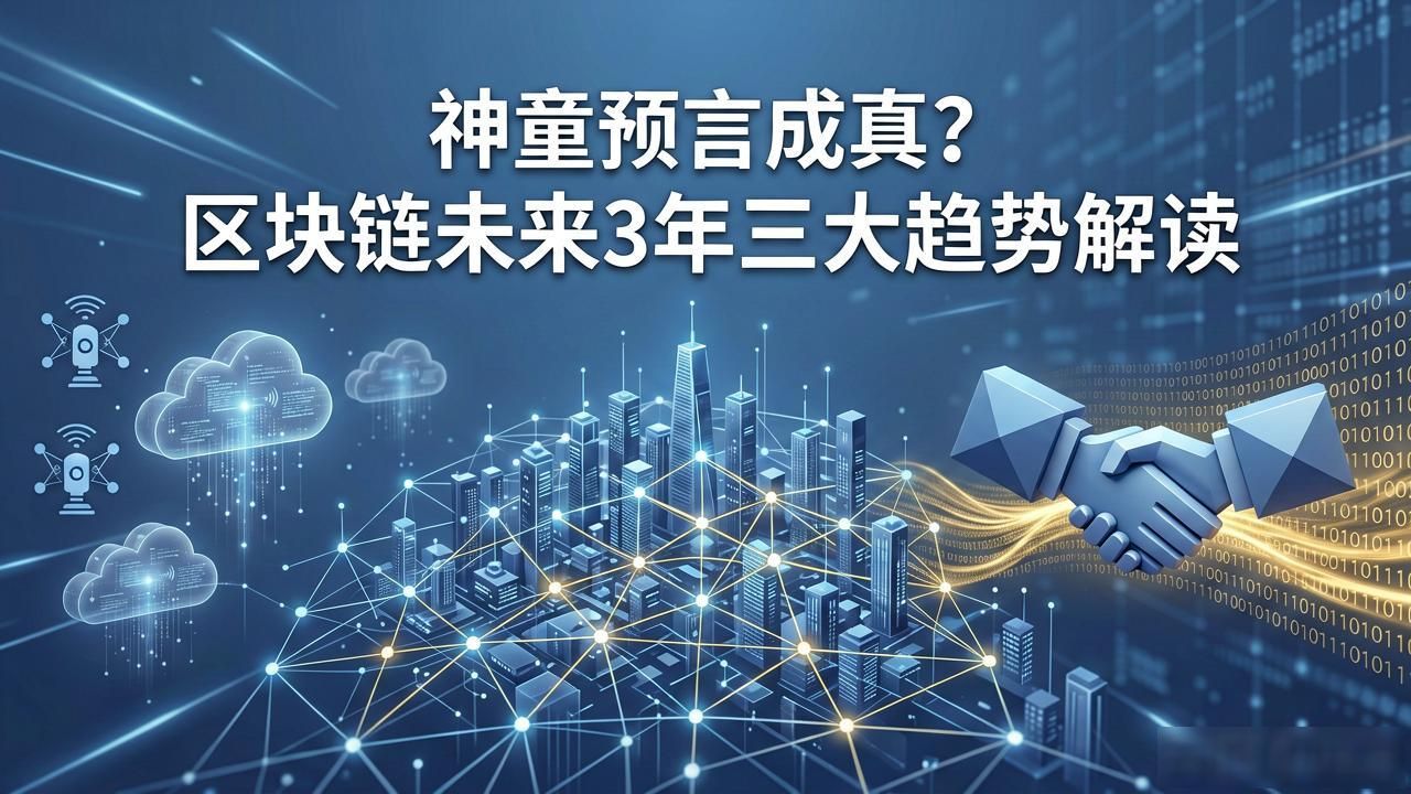 神童预言成真?区块链未来3年三大趋势解读
