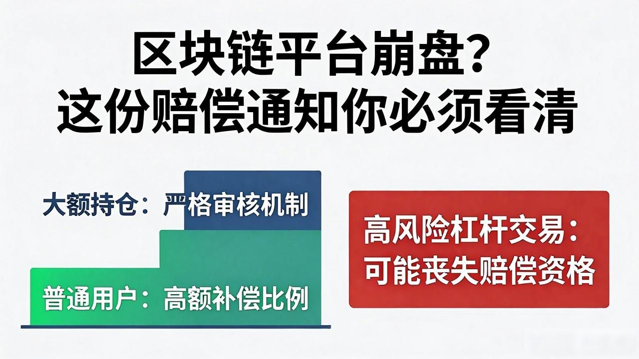 区块链平台崩盘？这份赔偿通知你必须看清