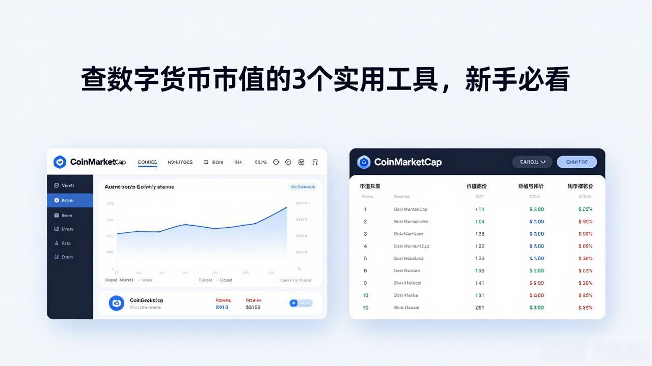 CoinMarketCap平台介绍_查数字货币的市值_数字货币市值查询方法