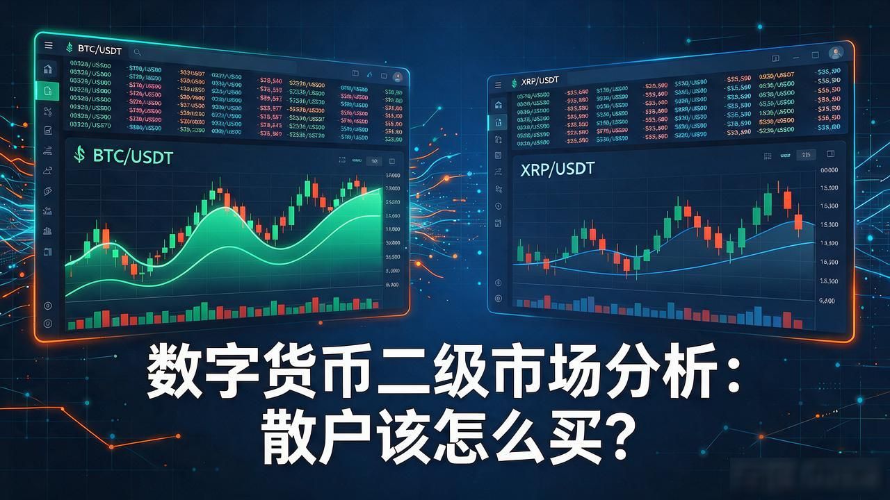 数字货币二级市场分析：散户该怎么买？