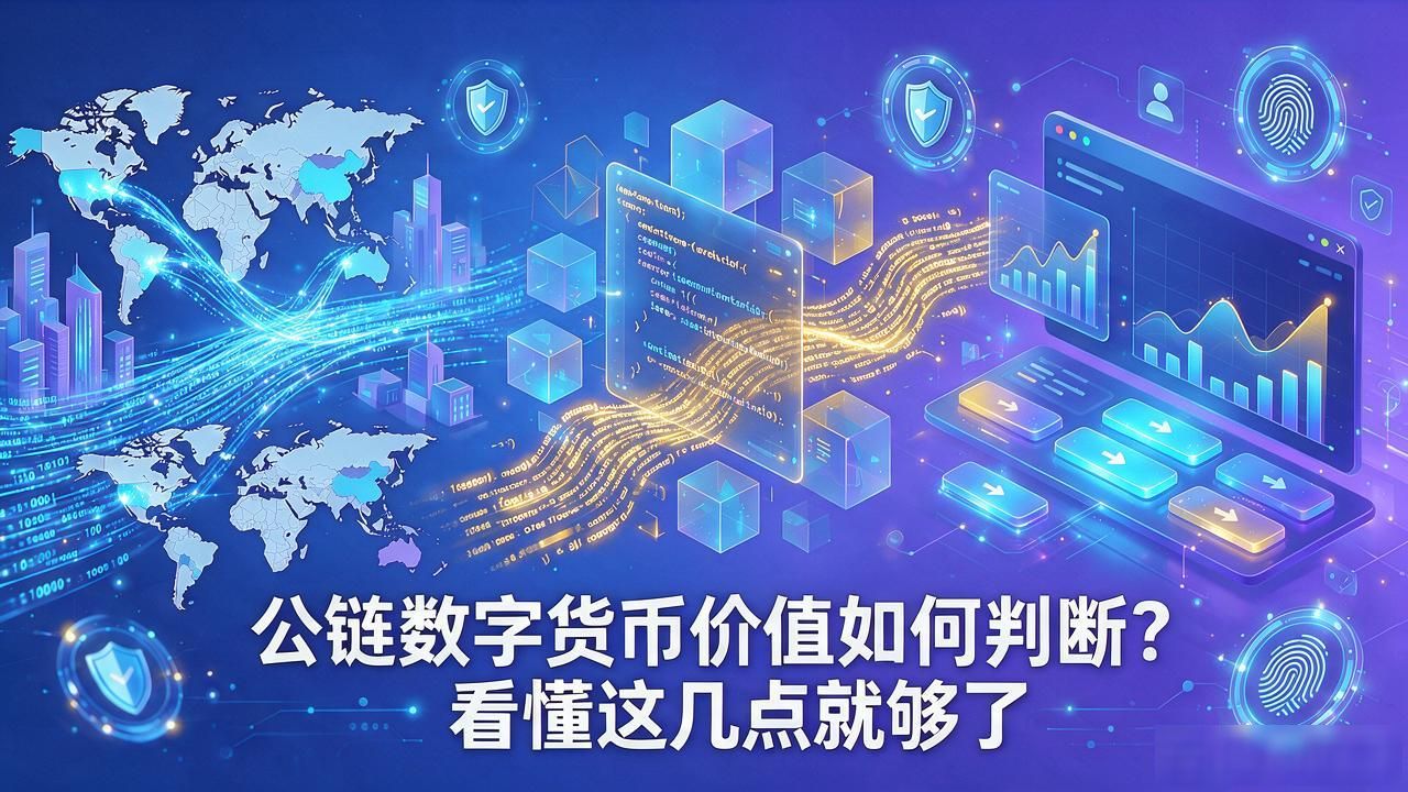 公链数字货币价值如何判断？看懂这几点就够了