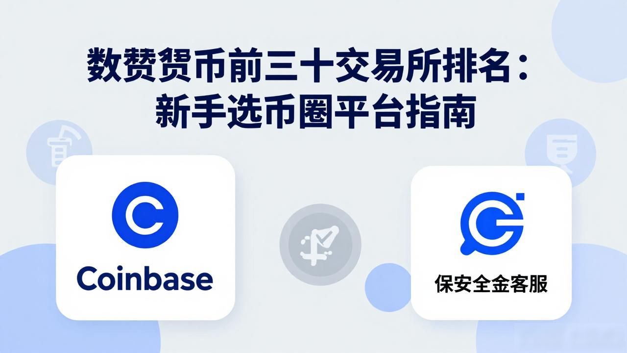 数字货币前三十交易所排名：新手选币圈平台指南
