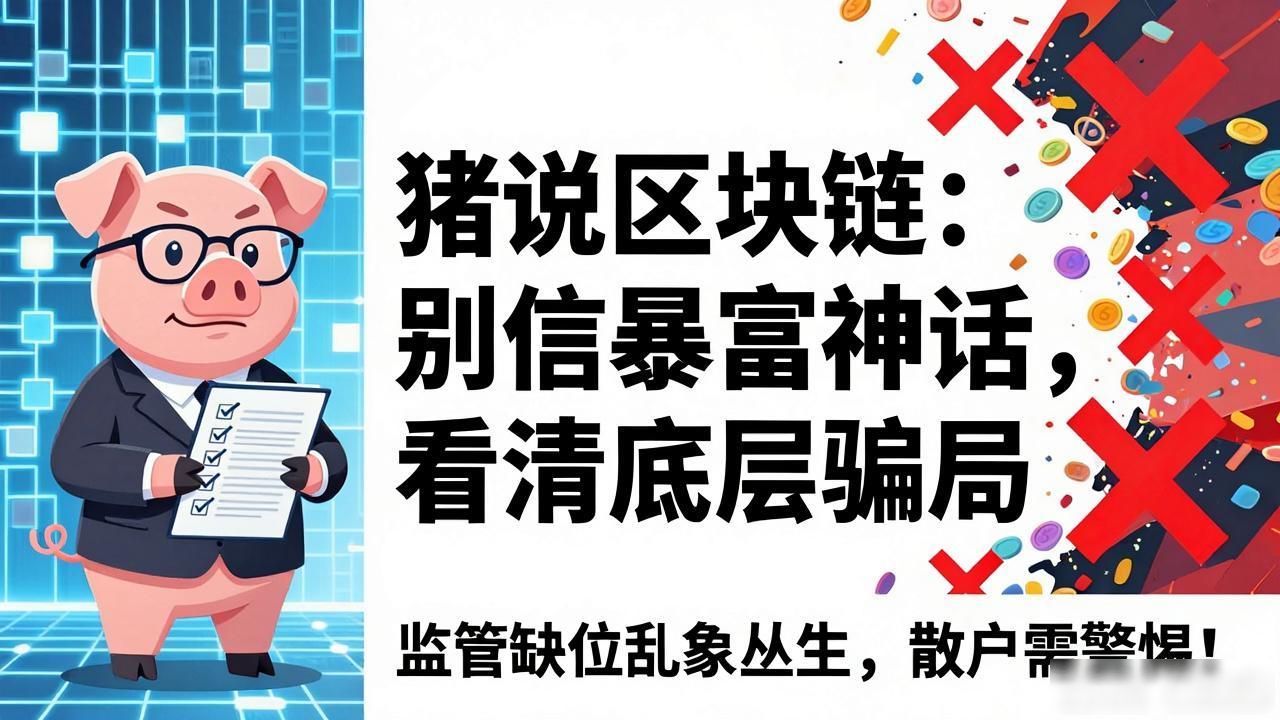 猪说区块链：别信暴富神话，看清底层骗局
