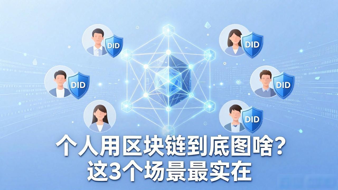 个人用区块链到底图啥？这3个场景最实在