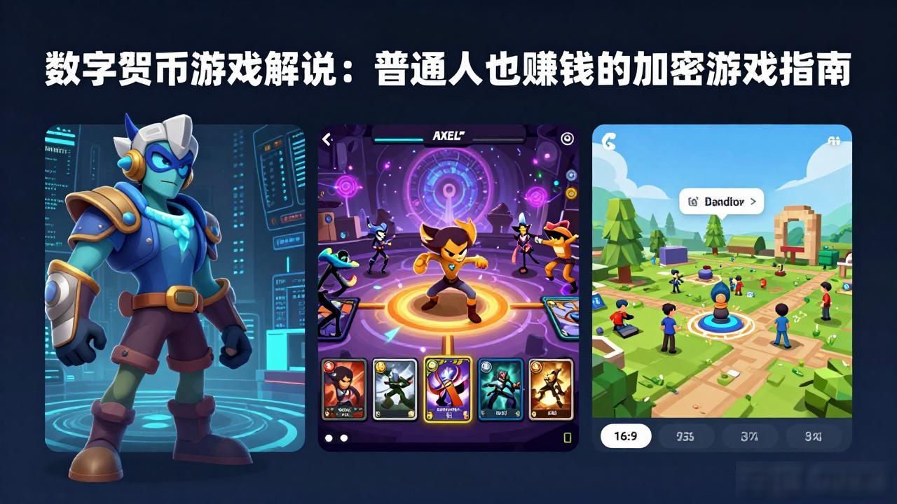 数字货币游戏解说：普通人也能赚钱的加密游戏指南