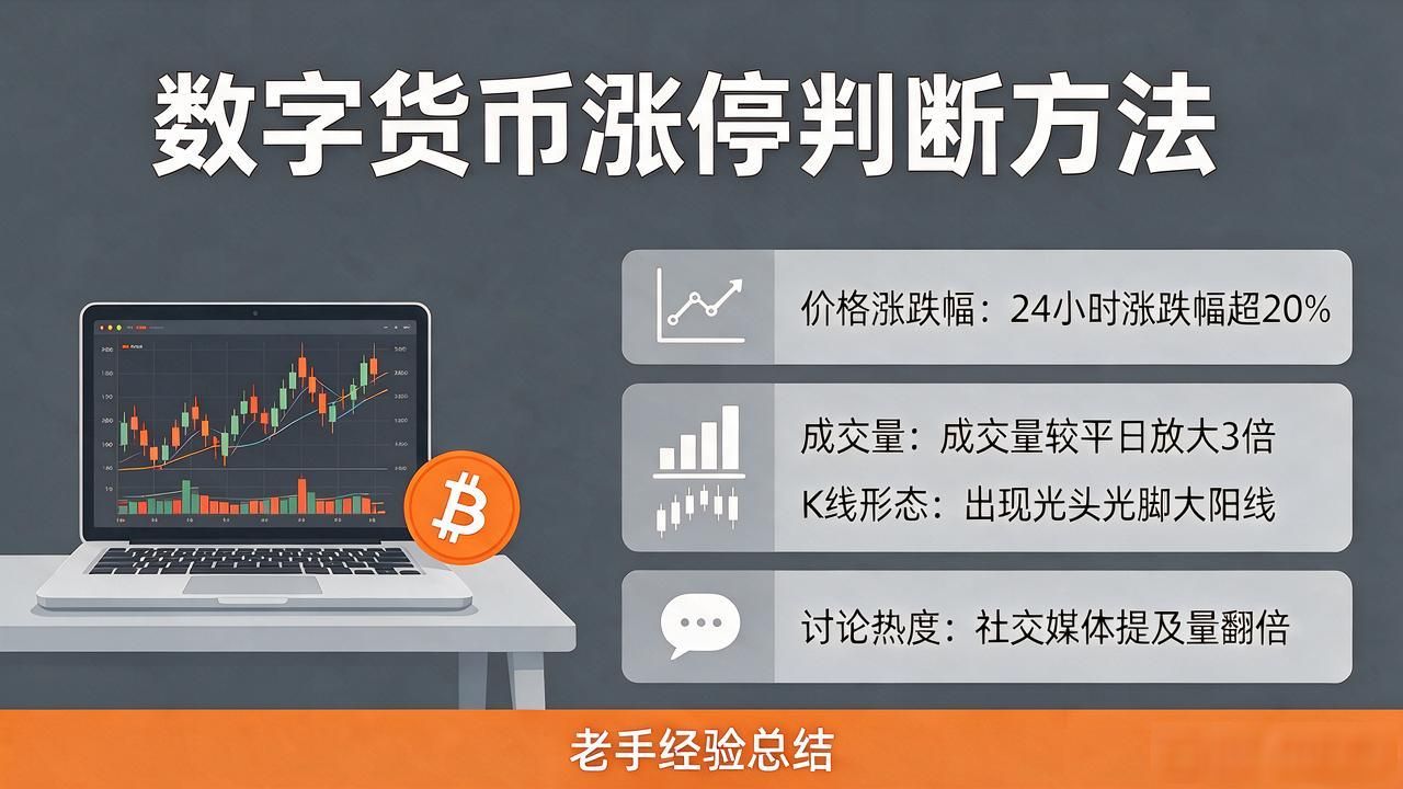数字货币涨停板怎么判断？老手教你几招