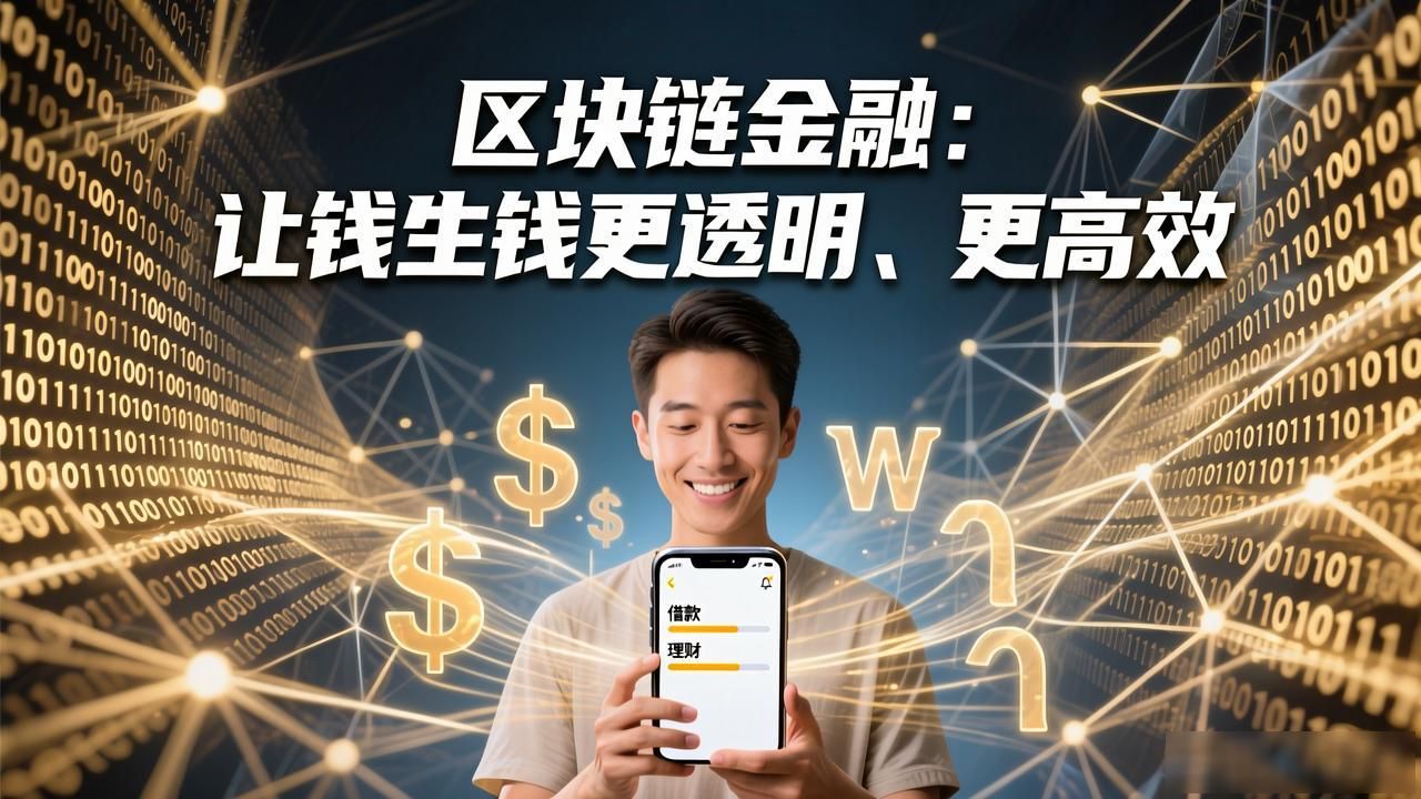 区块链金融：让钱生钱更透明、更高效