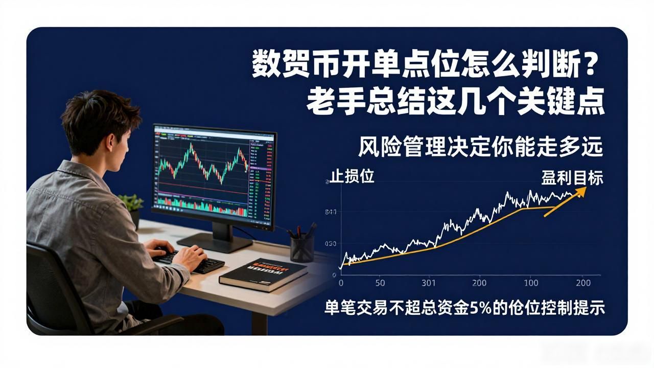 数字货币开单点位怎么判断?老手总结这几个关键点
