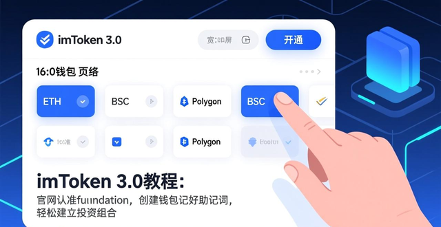imToken 3.0教程：官网认准.foundation，创建钱包记好助记词，轻松建立投资组合