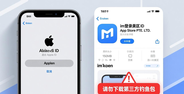 imToken苹果版下载教程：系统需iOS 13+，切换海外ID才能装
