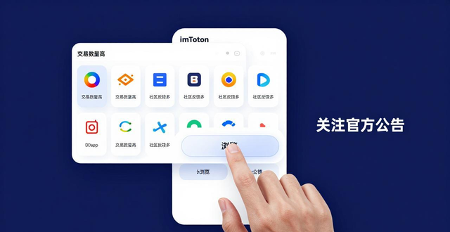 如何在imToken官网找到最新交易工具？关注官方公告和DApp浏览