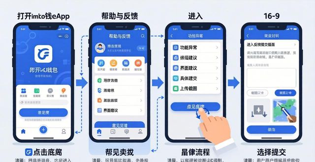imToken新版钱包下载后怎么提交用户反馈 几步就能轻松办妥