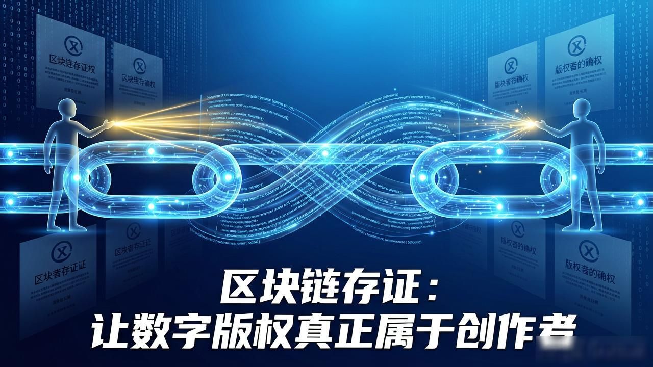 区块链存证:让数字版权真正属于创作者