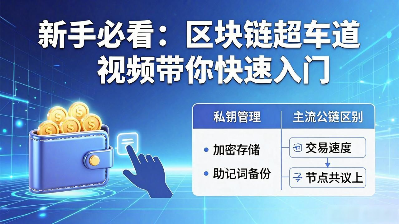 新手必看:区块链超车道视频带你快速入门