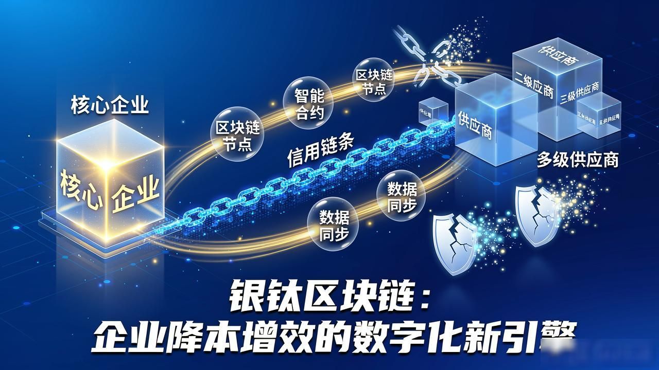 银钛区块链：企业降本增效的数字化新引擎