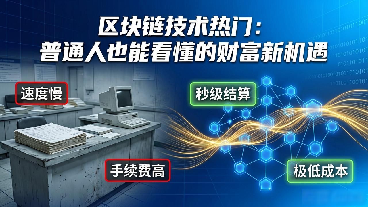 区块链技术热门：普通人也能看懂的财富新机遇
