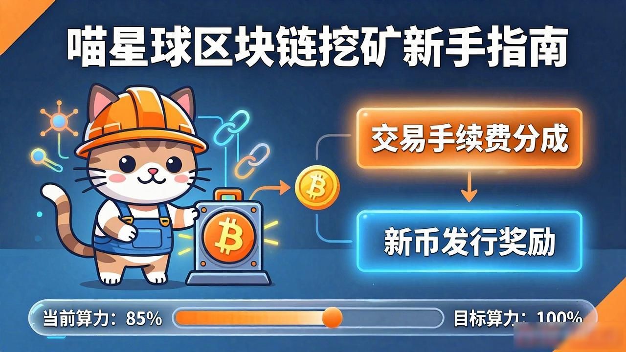 喵星球区块链挖矿：新手如何低成本赚猫币