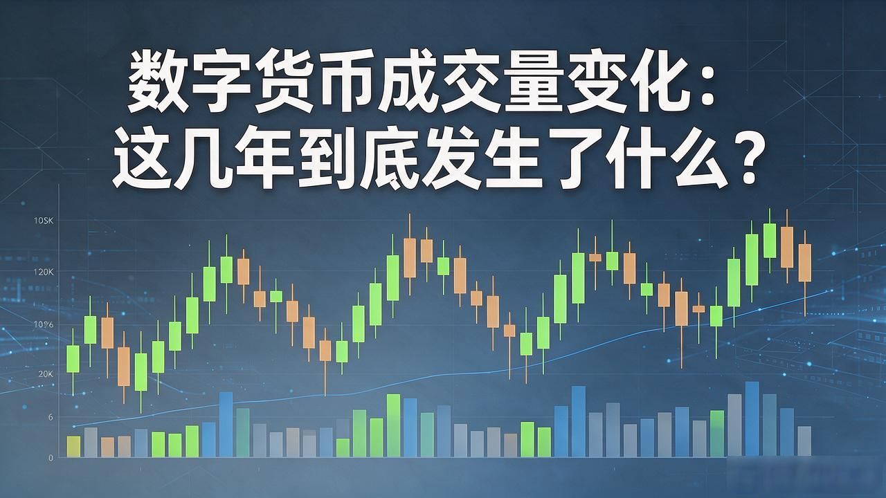 数字货币成交量变化:这几年到底发生了什么?