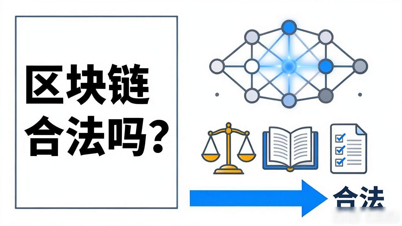 区块链合法吗？一文看懂国家红线与合规路径