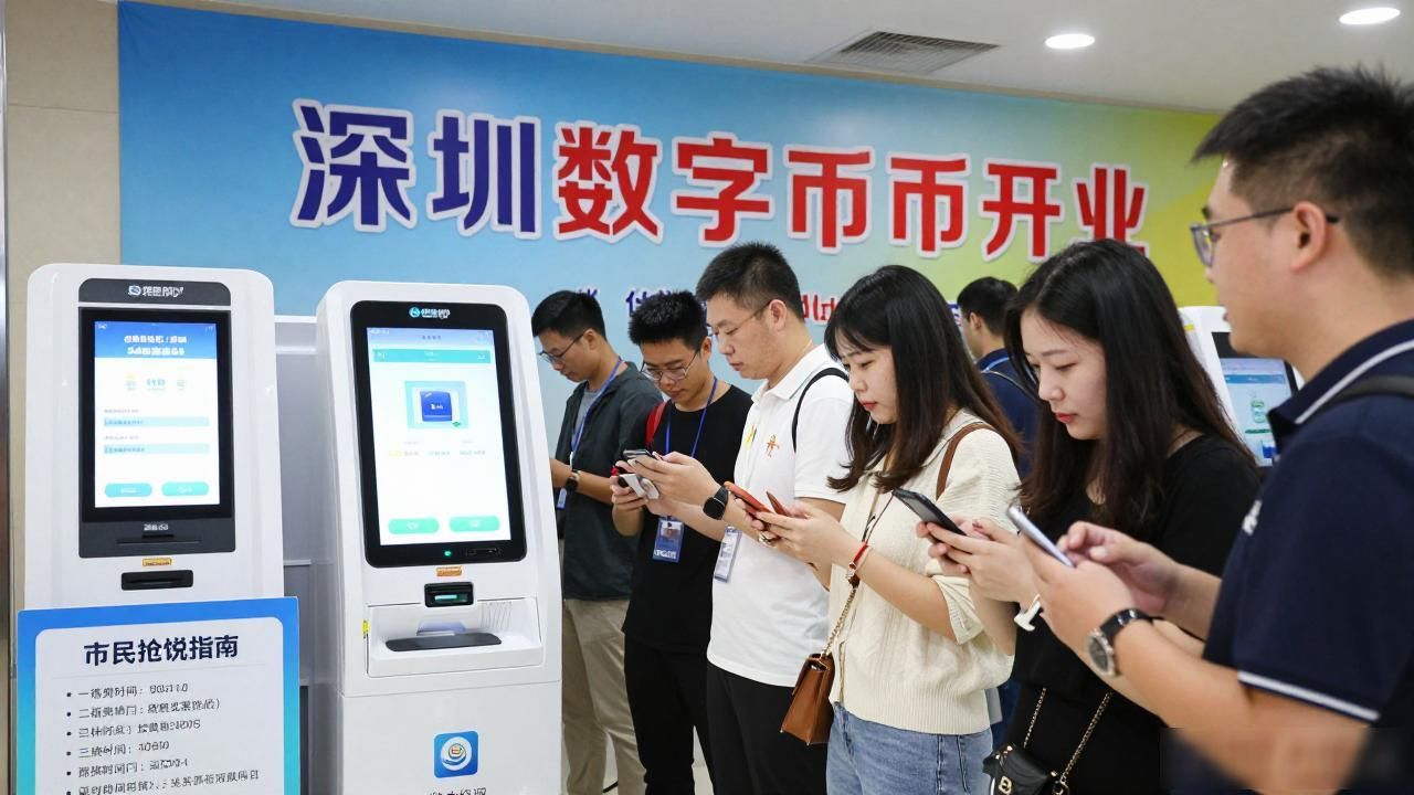 深圳数字货币开业：市民抢兑指南与避坑全攻略