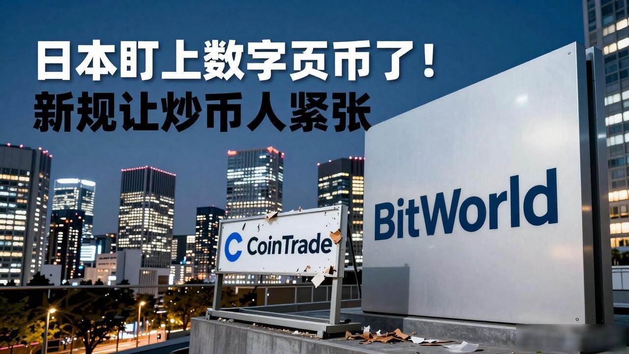 日本盯上数字货币了!新规让炒币人紧张