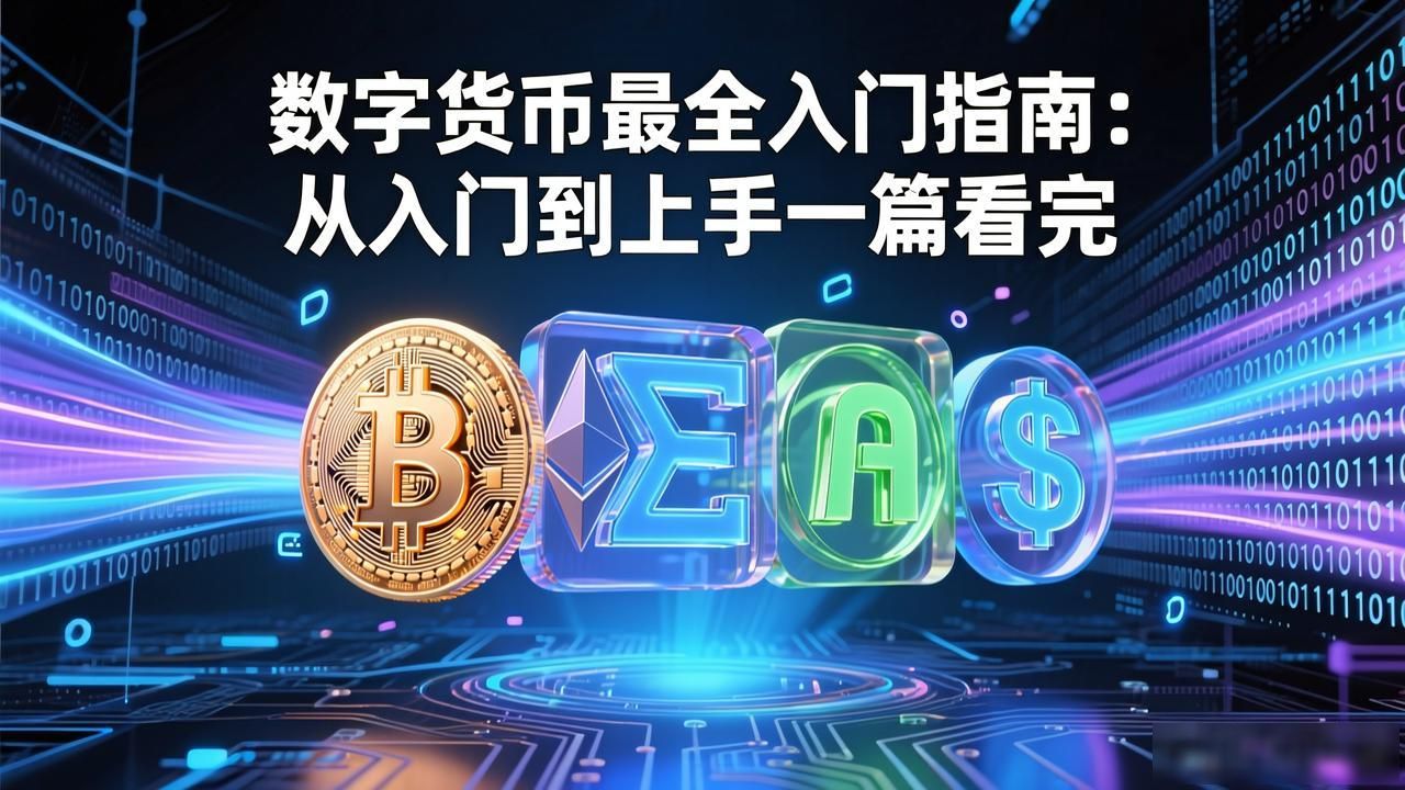数字货币最全入门指南:从入门到上手一篇看完