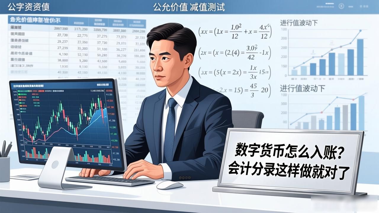 数字货币怎么入账?会计分录这样做就对了