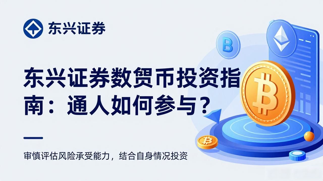 东兴证券数字货币投资指南:普通人如何参与?