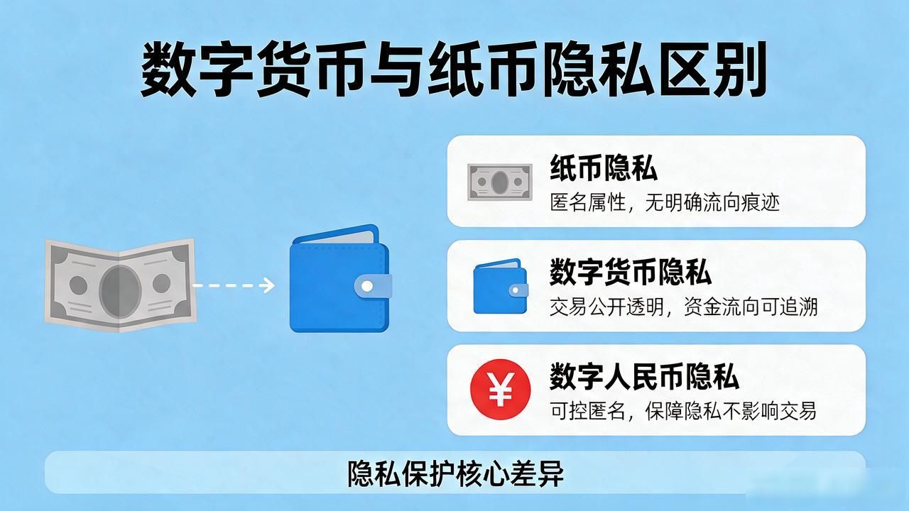数字货币与纸币的区别