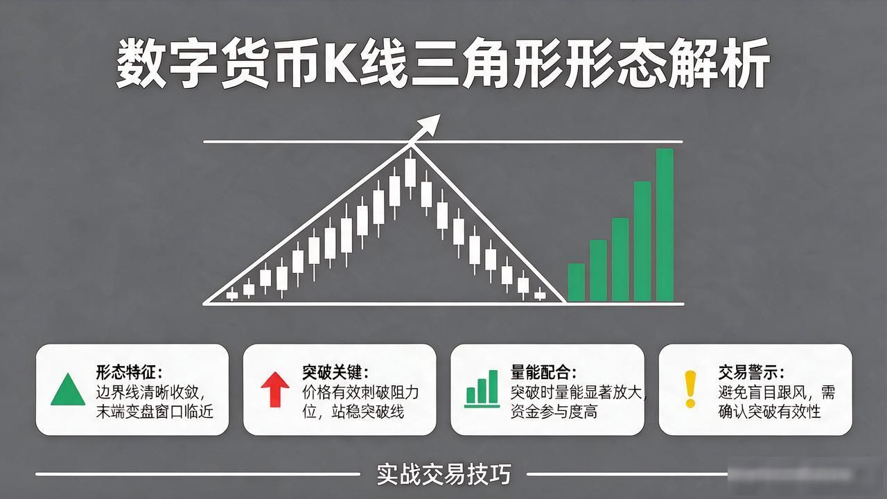 数字货币K线三角形形态解析:实战交易技巧