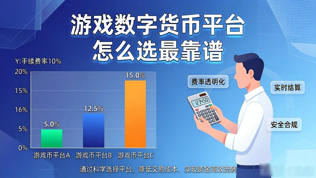 游戏数字货币平台怎么选最靠谱