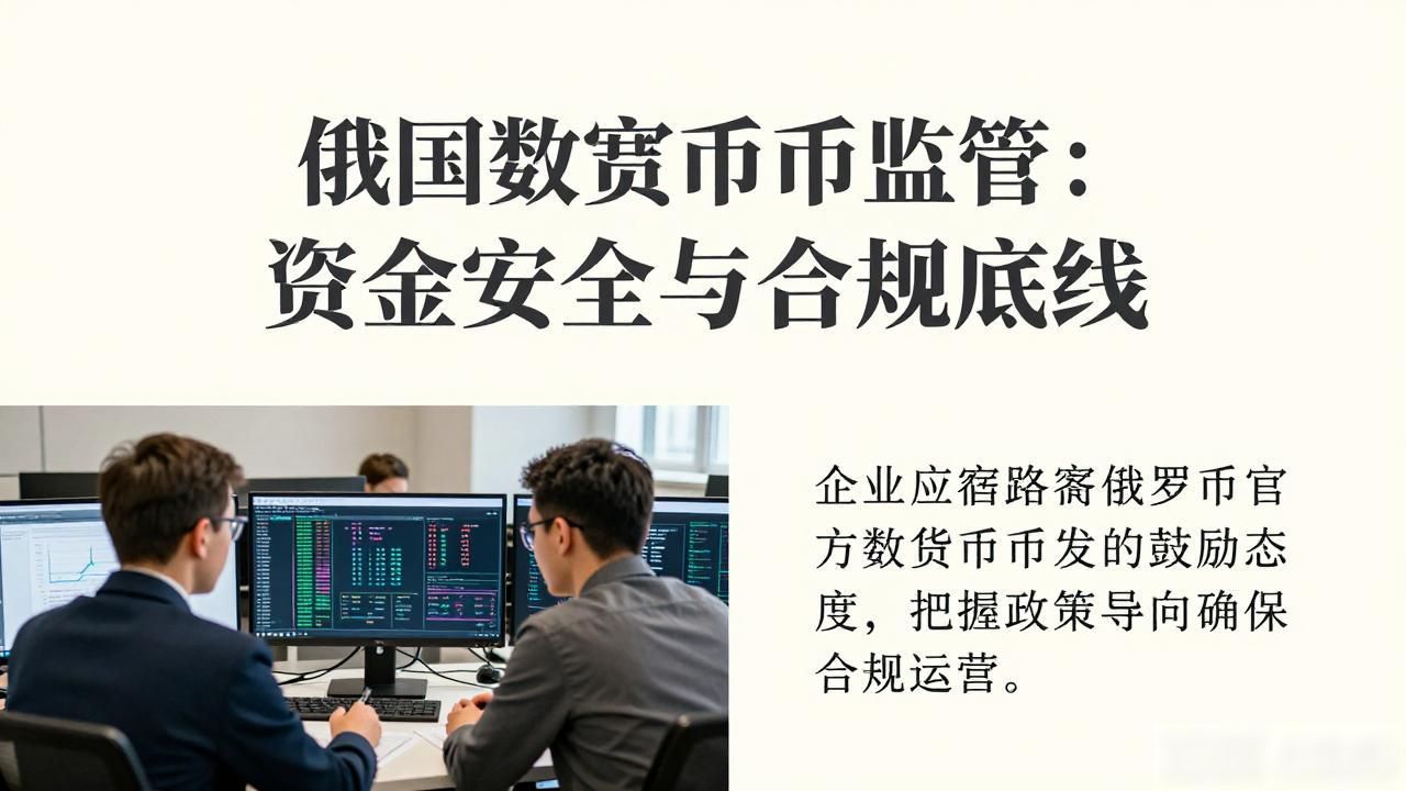 俄国数字货币监管：资金安全与合规底线