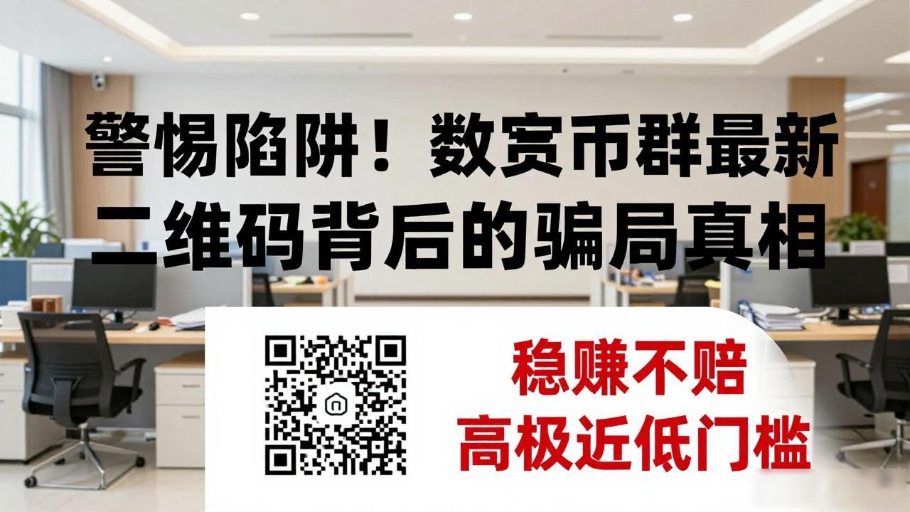 警惕陷阱!数字货币群最新二维码背后的骗局真相
