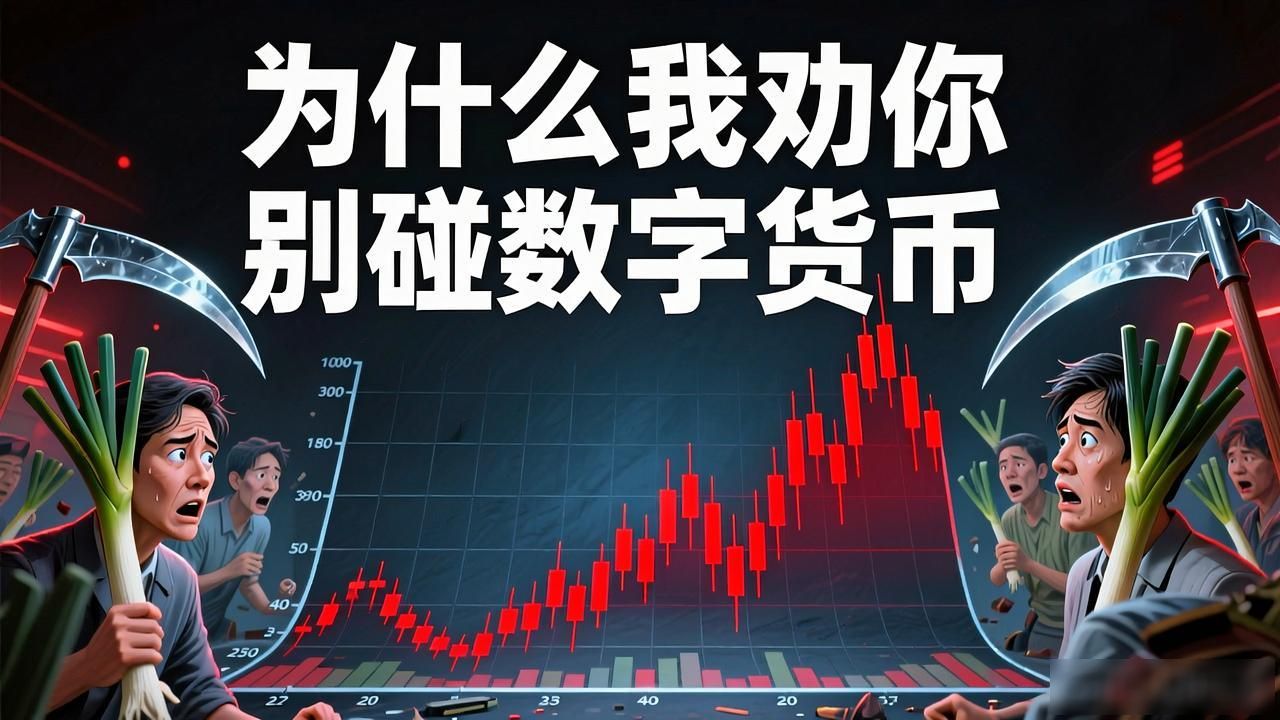 为什么我劝你别碰数字货币,因为99%的人都在亏钱