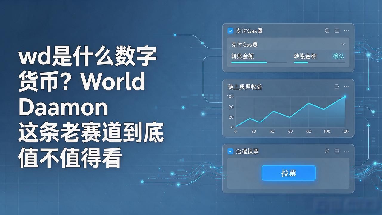 wd是什么数字货币?World Daemon这条老赛道到底值不值得看